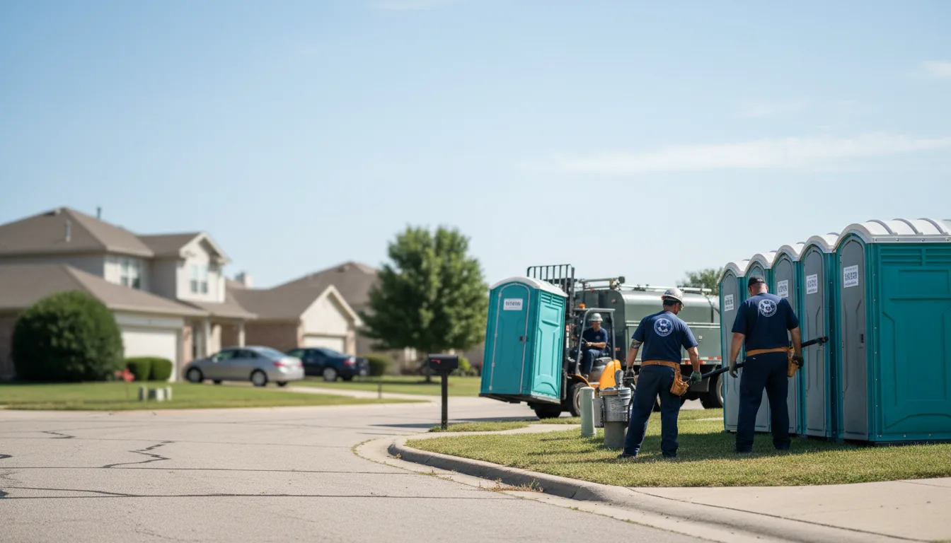Porta Potty Rental in Temple, OK near me